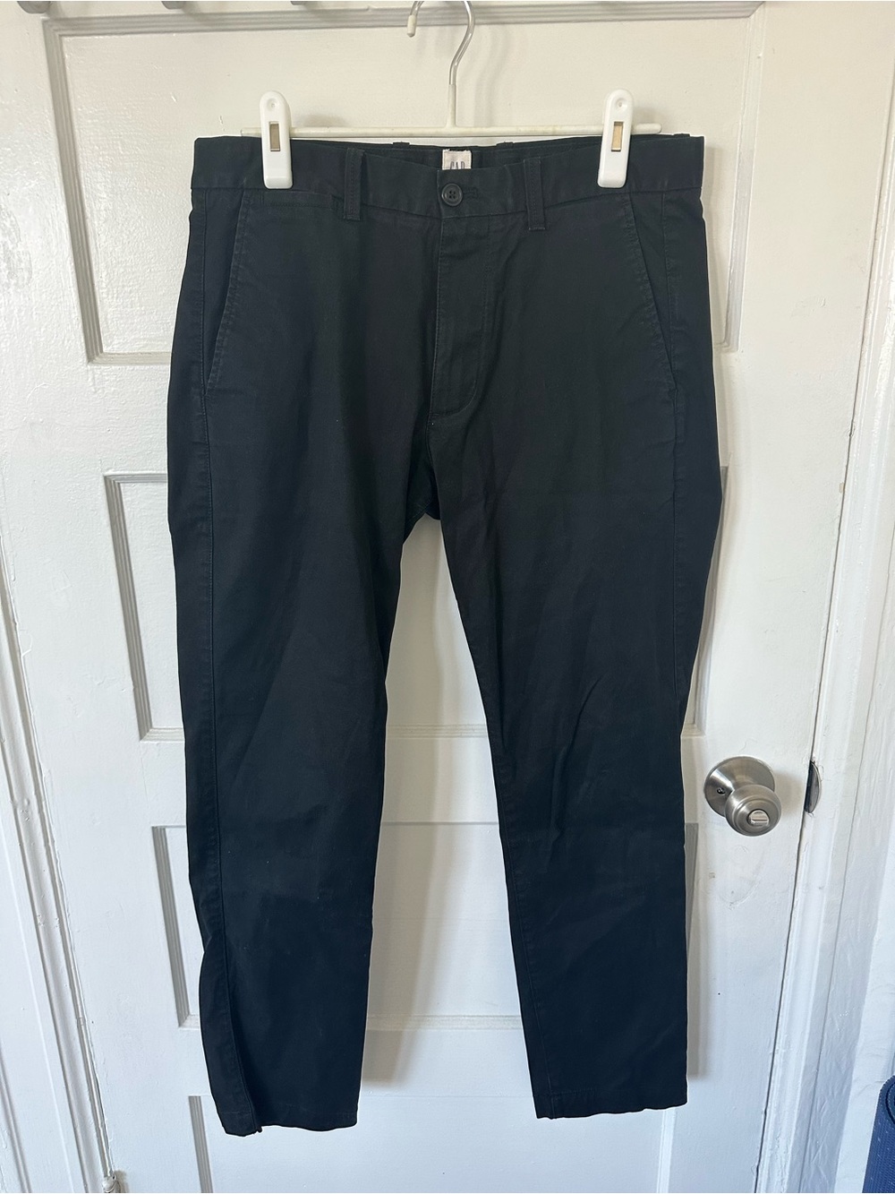 GAP Black Slim Fit Chinos